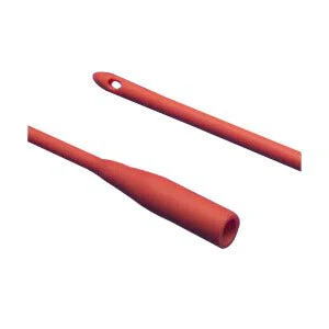 EA/1 - Dover Robinson Red Rubber Urethral Catheter 10 Fr 14"