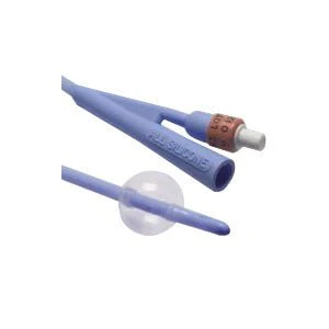 EA/1 - Dover 3-Way 100% Silicone Foley Catheter 24 Fr 5 cc