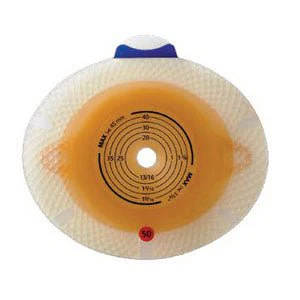 BX/5 - SenSura Click 2-Piece Cut-to-Fit Flat Skin Barrier 3/8" - 2-1/2"