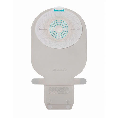 BX/10 - Mio 1-Piece EasiClose Wide Outlet Drainable Pouch, Maxi Transparent, Pre-Cut 1-9/16"