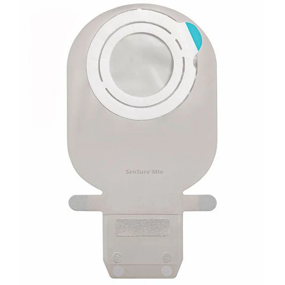 BX/10 - Mio Flex EasiClose Wide Outlet Drainable Pouch, Maxi, No Filter, Transparent 70 mm