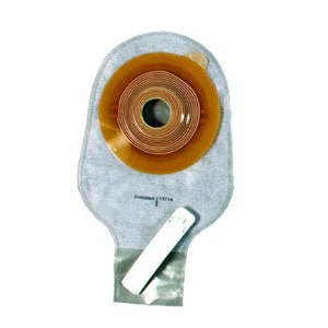 BX/10 - Assura Mini 1-Piece Standard Drainable Pouch, Mini, Cut-to-Fit, Convex 5/8" - 1-11/16", Transparent