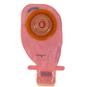 BX/10 - Assura 1-Piece Convex Drainable Pouch Cut-to-Fit 5/8" - 1-3/4", Opaque