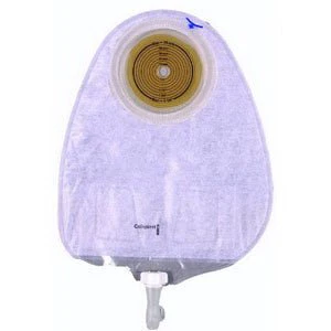 BX/10 - Assura 1-Piece Convex Standard Wear Urostomy Pouch Cut-to-Fit 3/8" - 1-3/4"