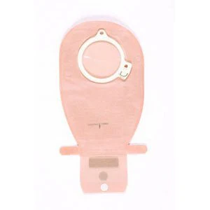 BX/10 - Assura 2-Piece Wide Outlet Drainable Pouch 3/8" - 1-3/4"