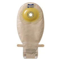 BX/10 - SenSura Xpro Wide Outlet Drainable Pouch 1" Pre-Cut, Flat with Filter, Maxi, Opaque