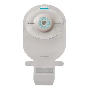 BX/10 - SenSura Mio 1-Piece EasiClose WIDE Outlet, Convex Light, Maxi, Transparent, Pre-cut