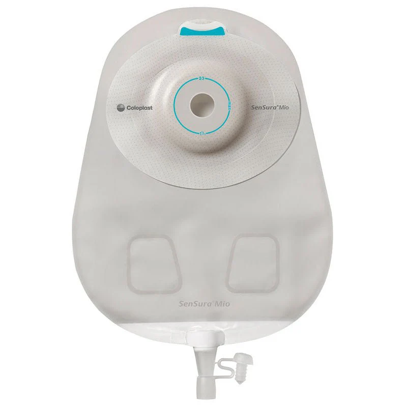 BX/10 - SenSura Mio 1-Piece Urostomy Pouch, Deep Convex, Maxi, Opaque, Cut-to-fit