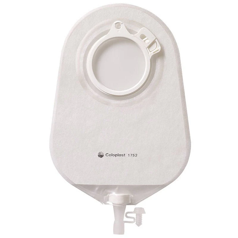 BX/10 - Assura 2-Piece Standard Urostomy Pouch 1/2" - 2", Transparent