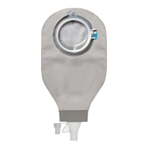 BX/10 - SenSura Mio Click 2-Piece Drainable Pouch Opaque With Tap Outlet and Inspection Window, Red