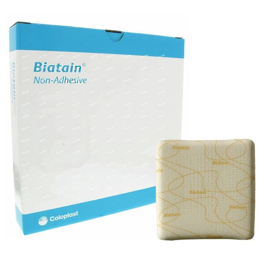 BX/10 - Biatain Non-Adhesive Foam Dressing 4" x 4"