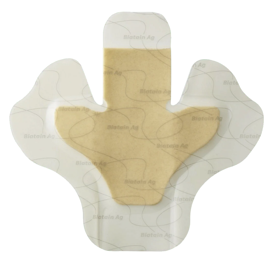 BX/5 - Biatain Foam Dressing For Heel, 7 1/2" X 8"