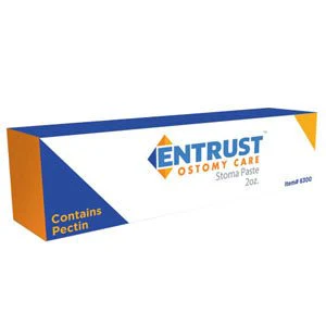 EA/1 - Entrust Ostomy No Sting Pectin-Based Paste 2 oz. Tube
