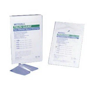 BX/25 - Telfa Precut Clear Wound Contact Layer Dressing 4" x 5"