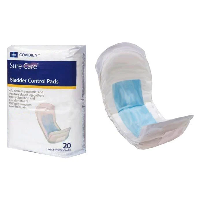 PK/42 - Cardinal Health, Bladder Control Pads, Wings, 4" x 14.5"