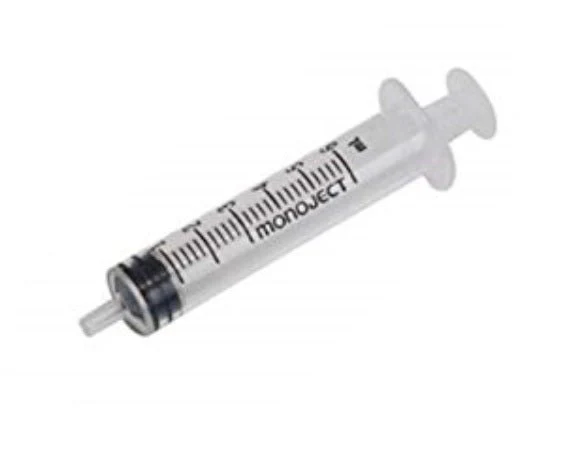 EA/1 - Monoject SoftPack Regular Tip Syringe 6 mL