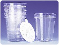 EA/1 - Precision Premium Sterile Specimen Container with Screw Top 4 oz.