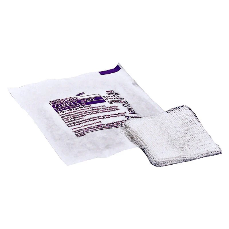 PK/50 - Curity AMD Antimicrobial Gauze Sponge 2" x 2"