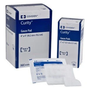 BX/100 - Curity Woven Gauze Sponge, Sterile 1's, 2" x 2" 12 Ply