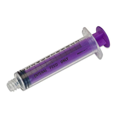 EA/1 - Monoject Purple Oral ENFit Syringe, Sterile, 12 mL