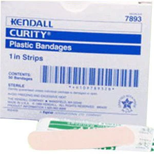 BX/50 - Curity Sheer Adhesive Bandage 1" x 3"