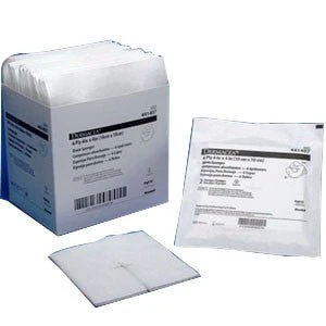 BX/35 - Dermacea Non-Woven IV Sponge, Sterile 2's, 2" x 2", 6 ply