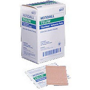 BX/100 - Telfa Ouchless Adhesive Dressing 2" x 3", Sterile