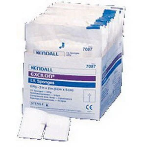 PK/35 - Excilon Sterile I.V. Sponge 2" L x 2" W, Sterile, 2's