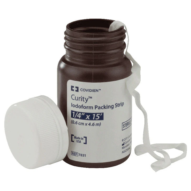 EA/1 - Curity Iodoform Packing Strips 1/2" x 5" yds.
