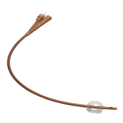 CA/10 - Dover 2-Way Silver-Coated Silicone Foley Catheter 20 Fr 5 cc