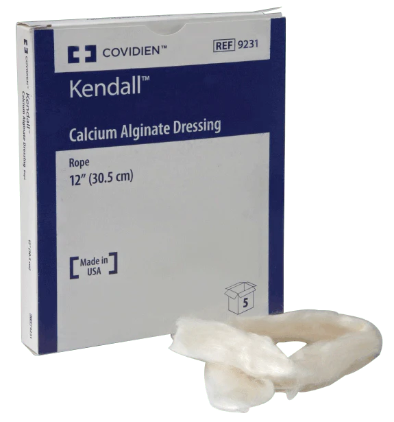BX/5 - Curasorb Calcium Alginate Dressing 8" x 4" Rectangle