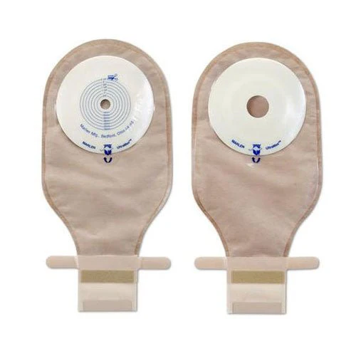 BX/5 - Ultramax Drainable Flat Pouch 1 3/8" Trns Kwk-Clse