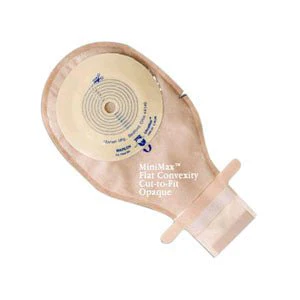 BX/5 - MiniMax Cut-To-Fit Shallow Convex, Transparent Drainable Pouch Without Filter