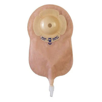 BX/5 - UltraMax Deep Convex Urostomy Pouch With Aquatack Hydrocolloid Barrier 1-1/2" (38mm), Transparent