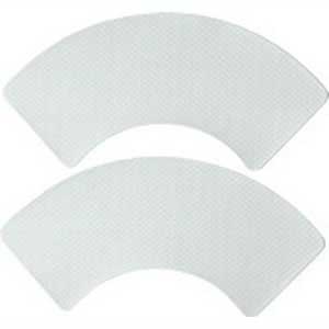 PK/50 - Long & Wide Non Woven Tape Strips For Oval Pouches, 1" x 5-1/4",  50 per Package