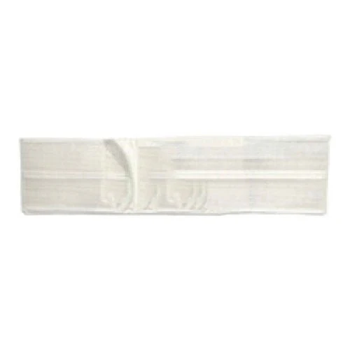 EA/1 - 4" White, Regular Elastic, Flat Panel Belt, Medium, No Hole
