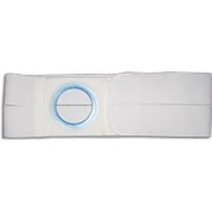 EA/1 - 4" White, Regular Elastic, Flat Panel Belt, 2X-Large, 2-3/8" Opening