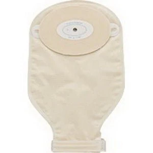 BX/10 - 1-Piece Post-Op Adult Drainable Pouch Cut-to-Fit Deep Convex 3/4" x 1-1/2" Oval