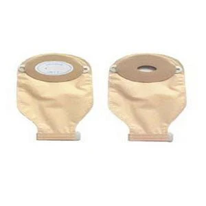 BX/10 - 1-Piece Post-Op Adult Drainable Pouch Cut-to-Fit Convex 1-3/16" x 2-1/4" Oval