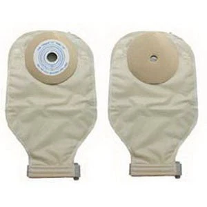 BX/10 - Convex Drainable Pouch w/Barrier, 7/8" Opng