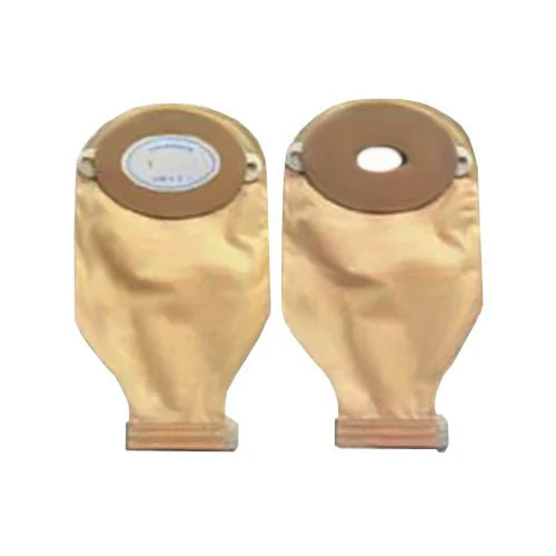 BX/10 - Nu-Flex Oval Barrier Drain Pouch Pre-Cut Custom 1 x 1-1/2" " All Barrier, Roll-Up