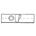 EA/1 - 4" White, Regular Elastic, Nu-Form Belt, 2X-Large, 3-1/4" Opening