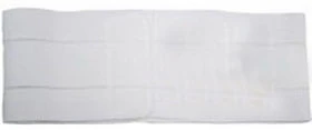 EA/1 - 5" White, Regular Elastic, Nu-Form Belt, Large, No Hole