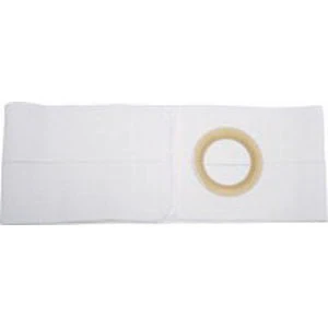 EA/1 - 6" White, Regular Elastic, Nu-Form Belt, Prolapse Flap, Large, 2-3/4" Opening