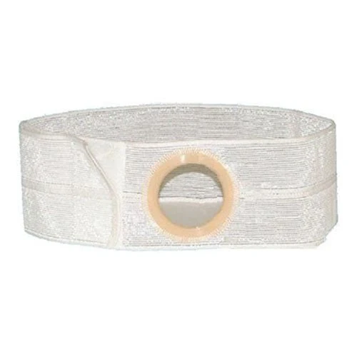 EA/1 - 6" White, Regular Elastic, Nu-Form Belt, Prolapse Flap, Extra Large, 2-5/8" Center Opening
