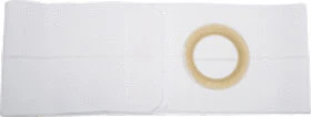 EA/1 - 6" White, Regular Elastic, Nu-Form Belt, Extra Large, 3-3/8" Center Opening