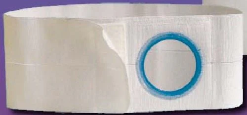 EA/1 - 7" Left, White, Regular Elastic, Nu-Form Belt, Large, 3-3/4" Opening Placed 1-1/2" From Bottom