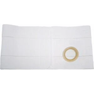 EA/1 - 7" Left, White, Regular Elastic, Nu-Form Belt, Extra Large, 2-3/4" Center Opening