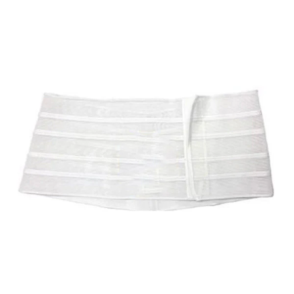 EA/1 - 9" Right, White, Regular Elastic, Nu-Form Belt, 2X-Large, No Hole