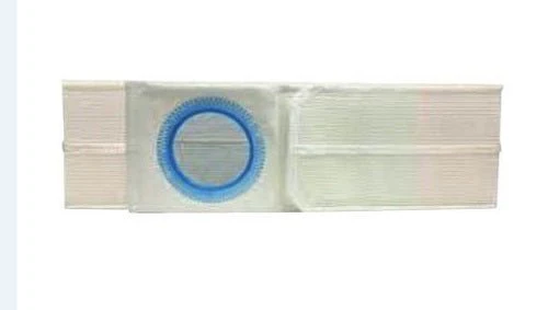 EA/1 - Special 4" White, Cool Comfort, Nu-Form Belt, 2X-Large, Custom: 2-3/4" Blue Bias Center Ring
